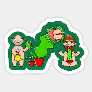 Plant ate the Daddy Sticker